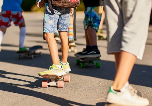 skate au camping Les Oyats 